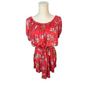 Spell & the Gypsy "Sundancer" playdress, floral-print, mini dress ruffle details